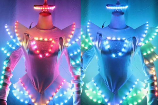 LED kostüme für gogo tänzerinnen